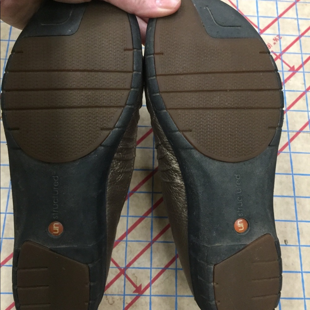 Clark’s Unstructured Metallic Flats Size 8.5 - image 7